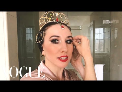 Ballerina Isabella Boylston's Black Swan Makeup Transformation | Beauty Secrets | Vogue