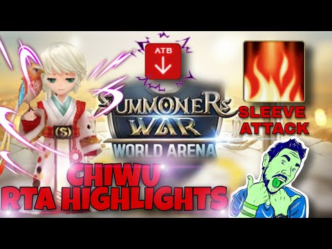 Power of Sleeve Attack by Chiwu in World Arena - Summoners War