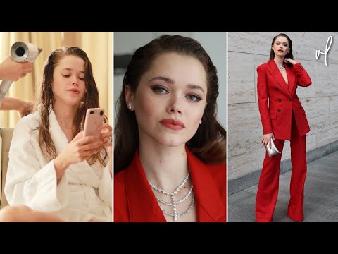 魅力裝束、髮型、化妝和珠寶｜GRWM (Glam Outfit, Hair, Makeup and Jewelry | GRWM)