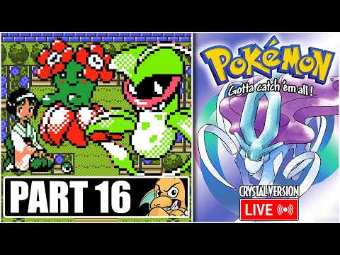 Pokemon Crystal Walkthrough Part 16 NUZLOCKE - Gym Leader Erika