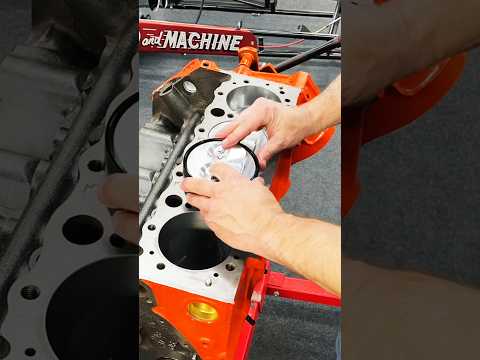 Installing Keith Black Pistons in the DZ292 Small Block Chevy #engine