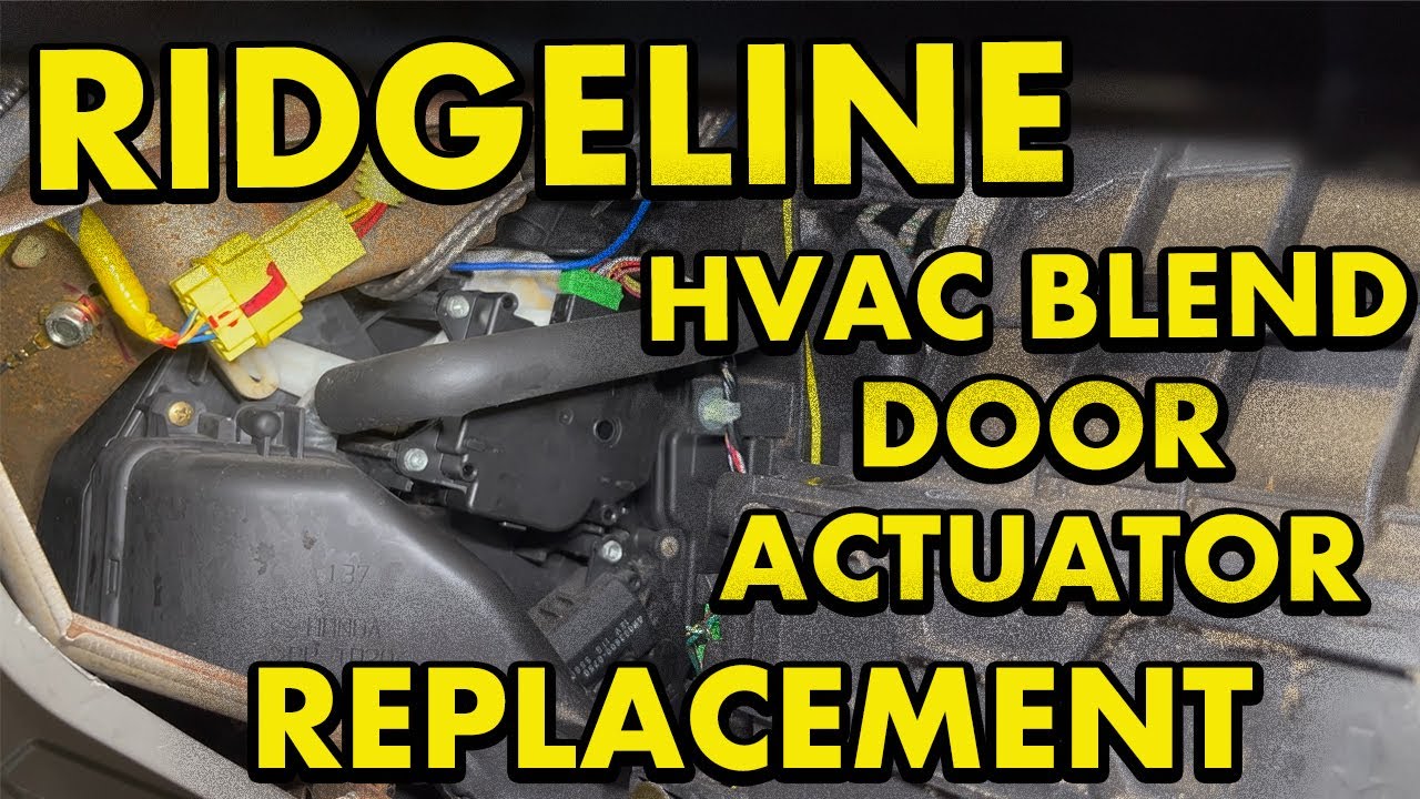 Ridgeline Blend Door Mode Actuator Replacement