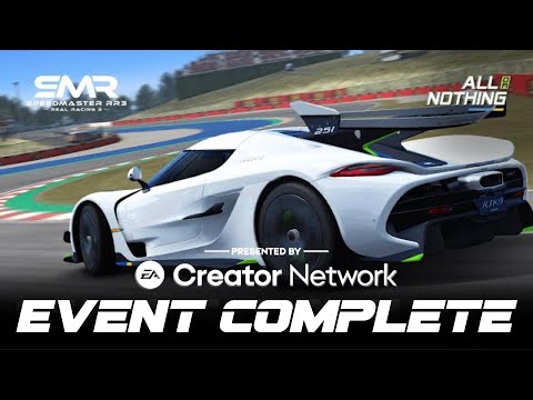 Real Racing 3 All Or Nothing - Koenigsegg Jesko - Complete Event Walkthrough - Re-upload