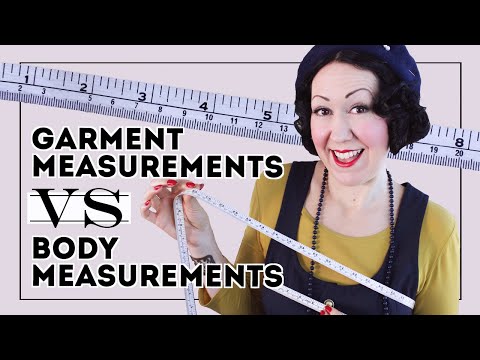 HOW TO FIND EASE ON A SEWING PATTERN? The measurements you REALLY need, garment vs body measurements