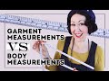 HOW TO FIND EASE ON A SEWING PATTERN The Measurements You REALLY Need Garment Vs Body Measurements
