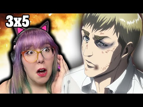 ERWIN NOOOO!? - ATTACK ON TITAN SEASON 3 EPISODE 5 | ZAMBER REACTS