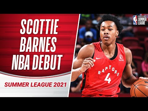 #4 Pick Scottie Barnes IMPRESSES in NBA Raptors Debut With 18 PTS 😮