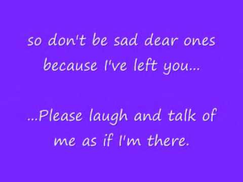 Rainbows End Lyrics - Daniel O'Donnell (in memory of Elsie Lamb)