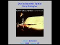 RORY GALLAGHER    "Don't Start Me Talkin' "    1988