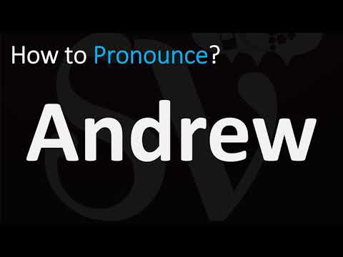 How to Pronounce Andrew? (CORRECTLY)