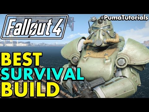 Fallout 4: Bester Charakter-Build für den Überlebensmodus (Survival Build Guide 2017) #PumaTutorials