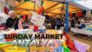 Antalya Konyaaltı Gürsu Public Market Tour 1Mar 2026 #antalya #market 