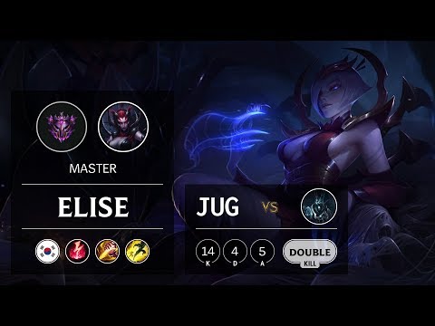 Elise Jungle vs Karthus - KR Master Patch 9.22