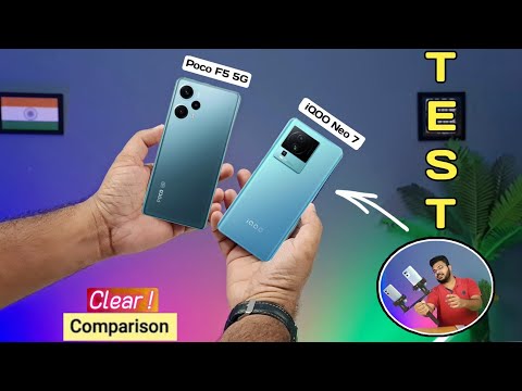 Poco F5 5G vs iQOO Neo 7 in hindi | BGMI Test ,Camera , speed test | Poco F5 5G vs iQOO Neo 7 5G