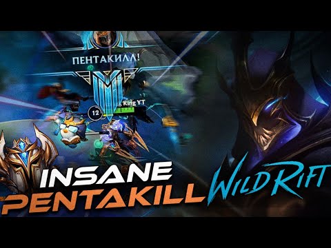 INSANE PENTAKILL | CHALLENGER MID GAMEPLAY TOP 10 ZED - WILD RIFT
