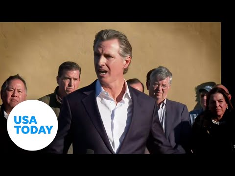 California Gov. Gavin Newsom on shootings in state 'Only in America' USA TODAY