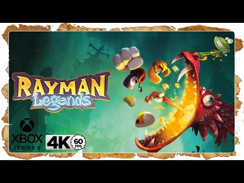 RAYMAN LEGENDS 4K 60 FPS Gameplay Walkthrough | XBOX SERIES X Golden Malak
