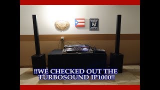 Video thumbnail for We Checked the Turbosound IP1000 by DjJoey Pina