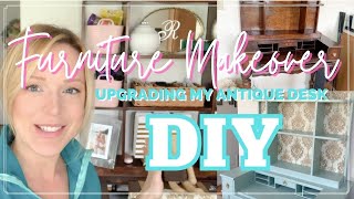 Furniture Makeover | DIY Furniture Upgrade | Furniture Flip | How To Paint Antique | The Craf-T Home