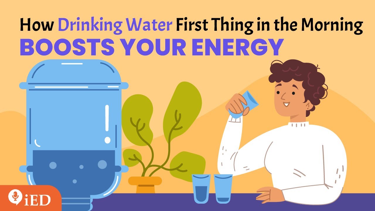 How Drinking Water in the Morning Boosts Your Energy | 🎧Podcast and Chill |TED Talk Daily