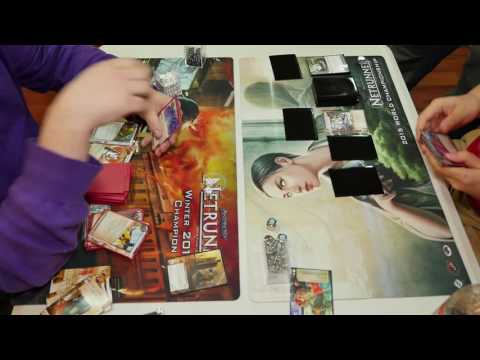 Netrunner with Scott - Geekery HQ Store Championship 2016 - Loser's Finals