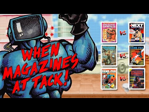 When Video Game Magazines Attack Other Magazines (Electronic Gaming Monthly, Diehard GameFan & More)