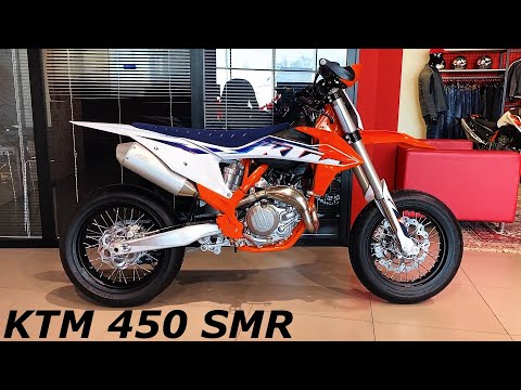 KTM 450 SMR - Walkaround, Quick View in Detail, Exhaust & Engine Sound!!!