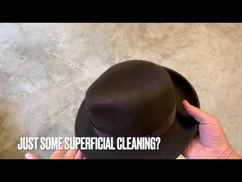 Hat cleaning 101   Soft Brush
