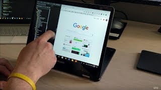 Chromebook Split-Screen Tablet Mode Demo