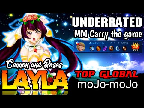 Layla BEST BUILD 2021 - Underrated, MM Carry the game | TOP GLOBAL LAYLA Mobile legends Bang Bang |