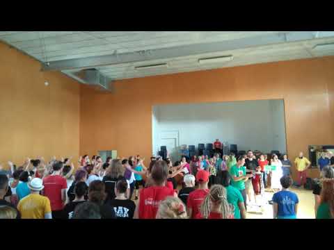 Cuba Dupa 2018 mass parade rehearsal