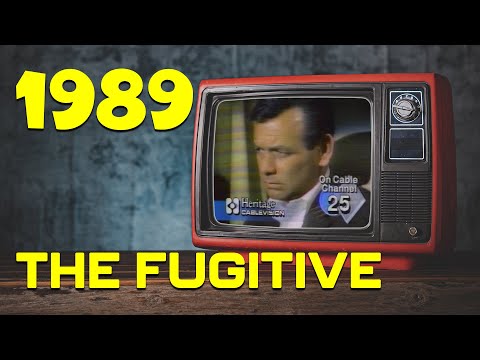 "The Fugitive" TV Series starring David Janssen - Commercial for final episode - Dec 1989