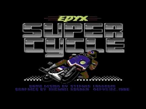 Super Cycle Title Music for the Commodore 64