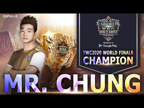 [SUB] SWC2020 World Finals Champion : MR.CHUNG | Summoners War | 魔靈召喚