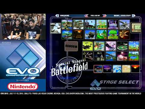 EVO 2015 SSBM: n0ne vs. Juggleguy Pools
