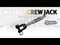 Wehrs Screw Jack with Shock Mount Swivel