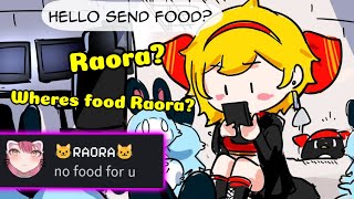 Kaela current situation in Raora Basement
