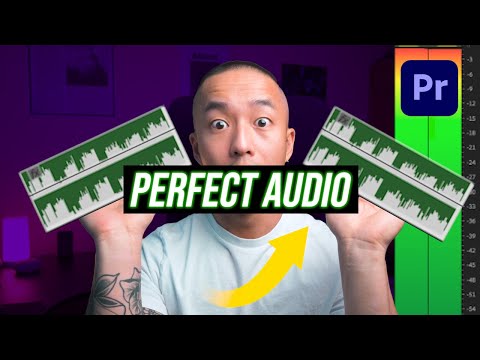 How to LEVEL Audio in Premiere Pro (EASIEST WAY)