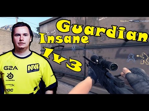 Guardian vs Fnatic - INSANE 1v3 Clutch