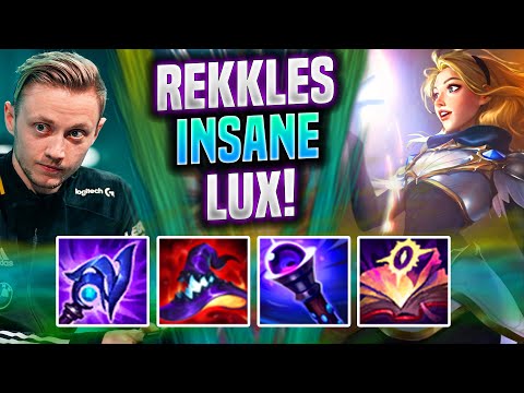 REKKLES IS INSANE WITH LUX ADC! - KC Rekkles Plays Lux ADC vs Mordekaiser! | Preseason 2022
