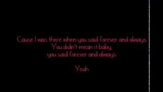 a rocket to the moon-forever and always lyrics