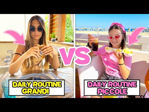 DAILY ROUTINE on HOLIDAY Big Sisters vs. Little Sisters