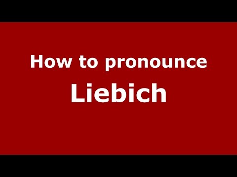 How to pronounce Liebich (Brazilian Portuguese/Brazil)  - PronounceNames.com