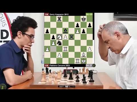 🎦GARRY KASPAROV VS FABIANO CARUANA | World Blitz Chess
