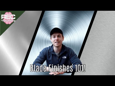 Stonewash? Satin? Blasted? What's the Difference? - Mental Strop (River's Edge Cutlery)