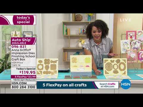 HSN | Anna Griffin Elegant Paper Crafting 05.04.2021 - 12 PM