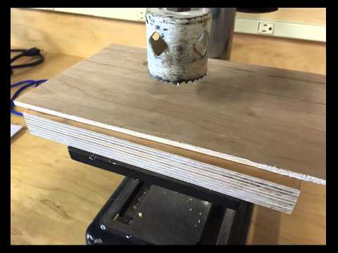 Drill Press - Working with Larger Bits