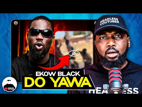 Ekow Black Do Yawa!! Tries to K!ll himself after Old Video Resurfaces