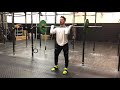 Hang Squat Clean (pause at high hang and knee)