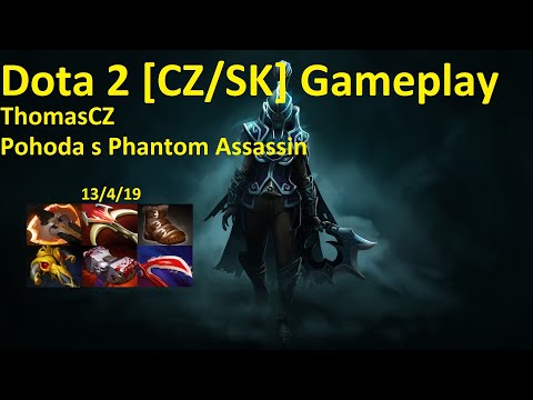 Dota 2 [CZ/SK] Gameplay | Hodnocený zápas | Pohoda s Phantom Assassin :)